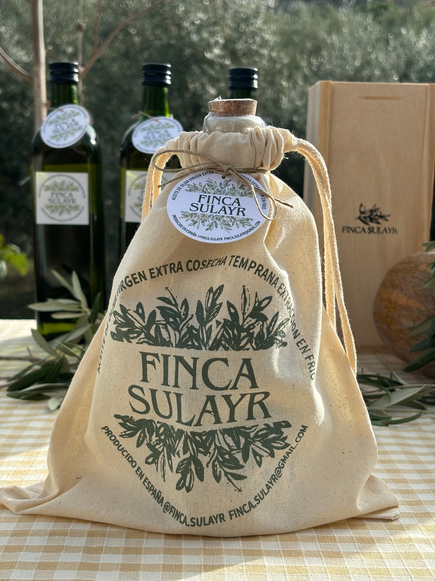 Bolsa de tela para regalo